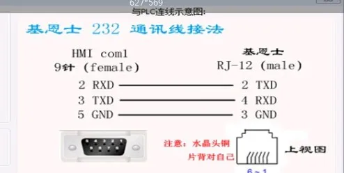 Cable FTDI USB a RJ12 para programación PLC