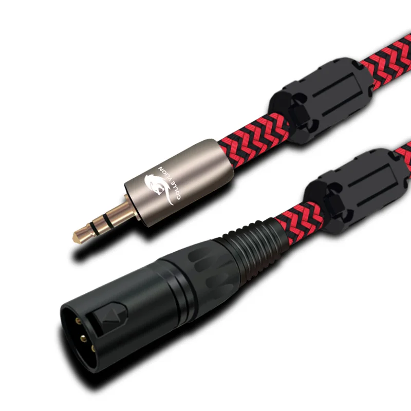 Cable Jack 3.5mm a XLR Macho – Audio para Mezclador y Micrófono - imagen 2