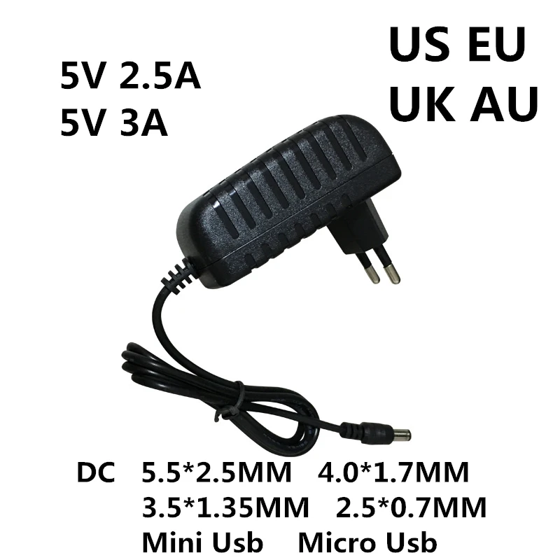 Vista frontal del transformador 5V