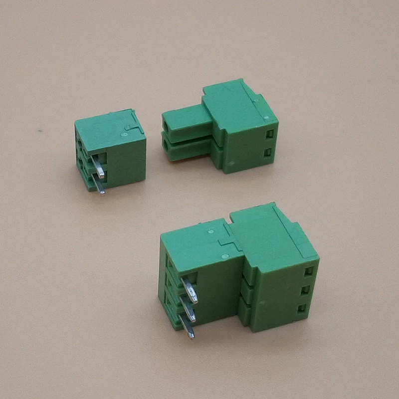 Terminales angulosos en PCB - montaje