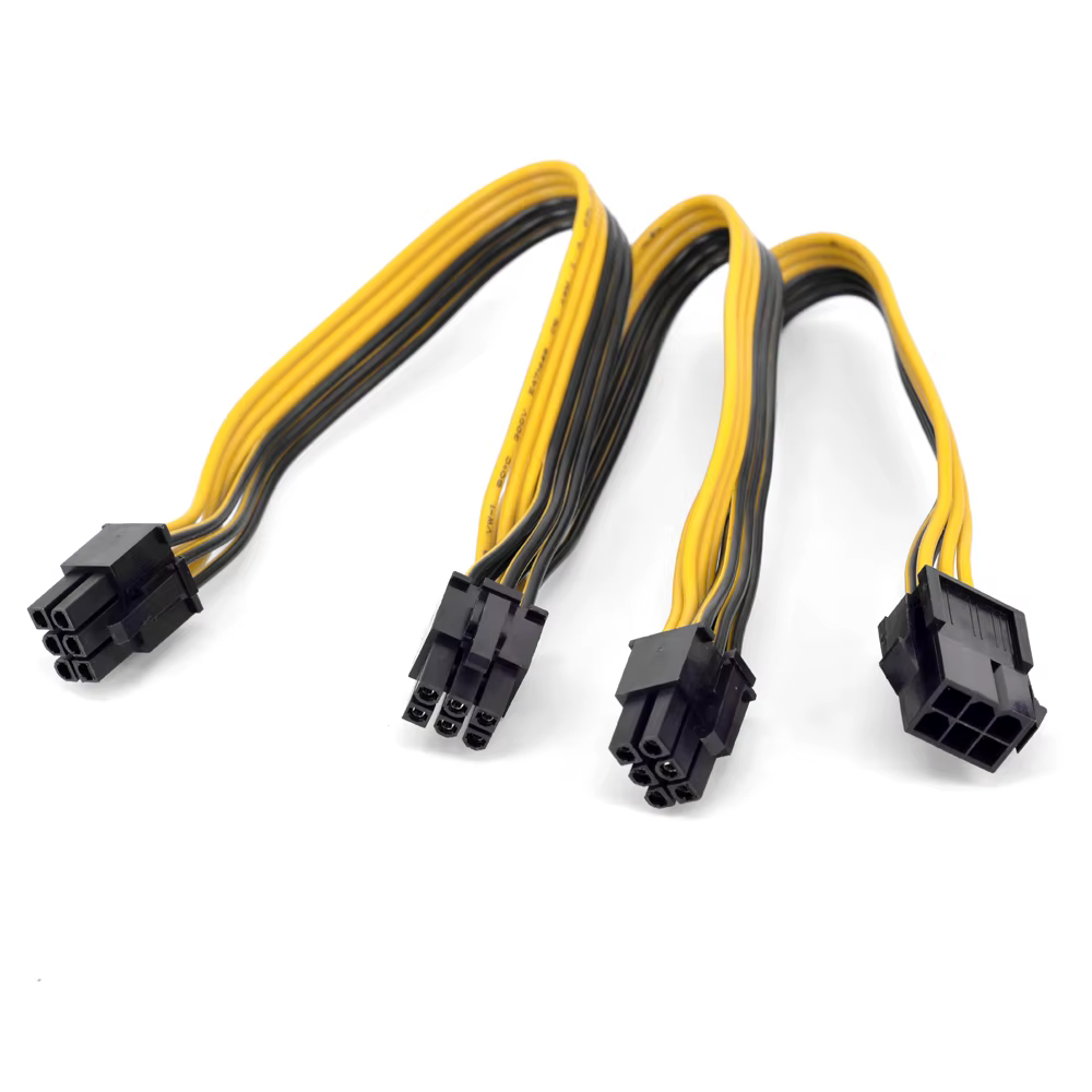 Cable PCIe enrollado