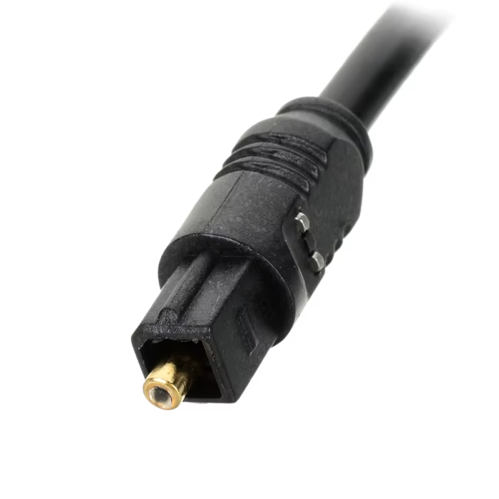 Conector Toslink a mini Toslink