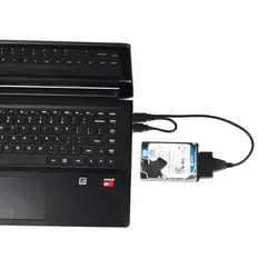 Adaptador USB 2.0 a SATA para Disco Duro HDD 2.5