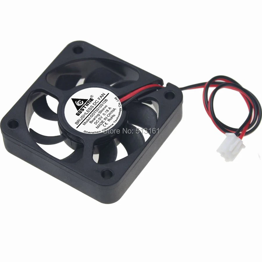 Ventiladores instalados en un conjunto de refrigeración