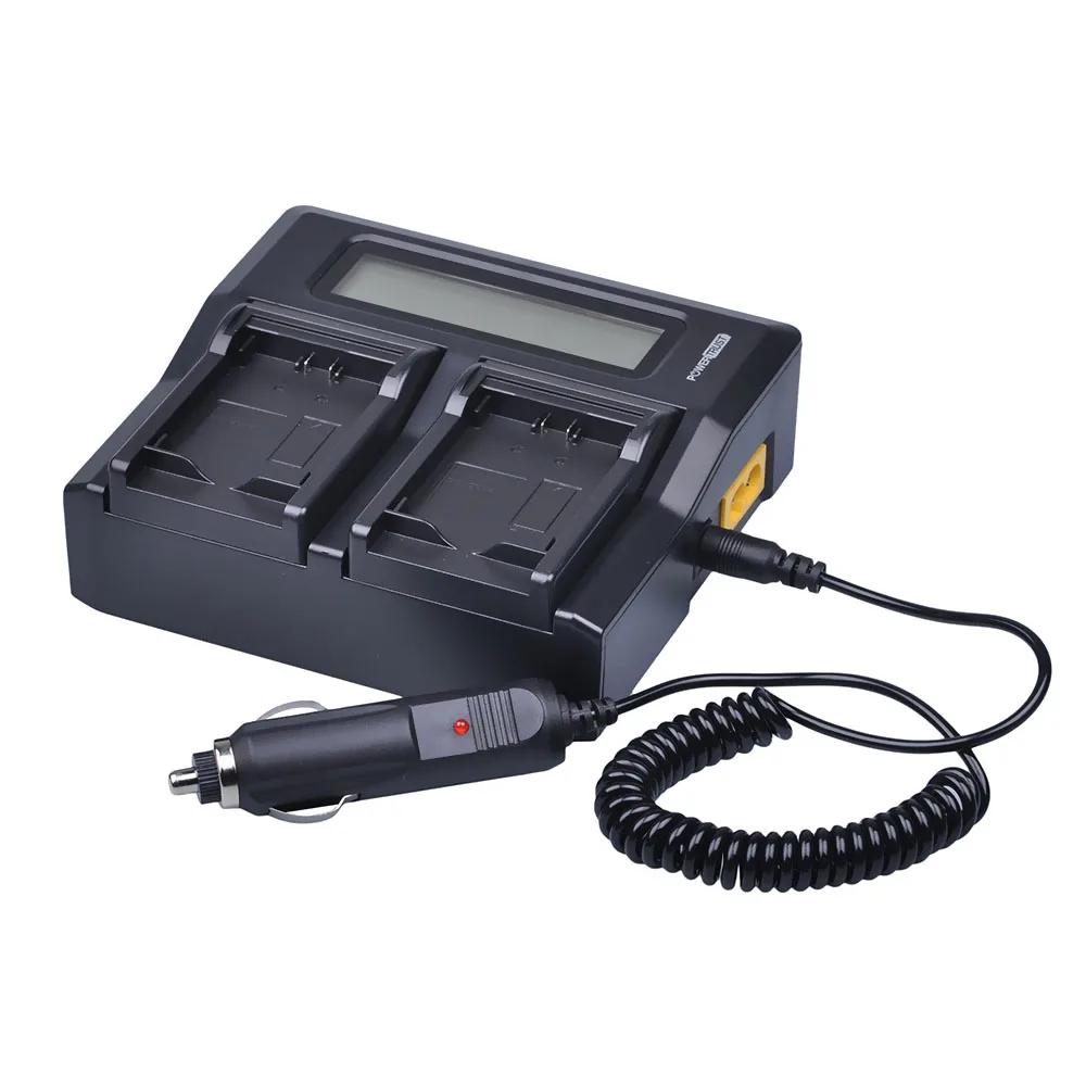 Batería NPFV100 de NP-FV100 de 3900mAh, cargador Dual rápido LCD para Sony DCR-SR15, SX15, FDR-AX100, HC9, PJ10, TD20V, 1 unidad - imagen 2