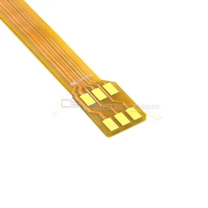 Detalle del cable FPC suave