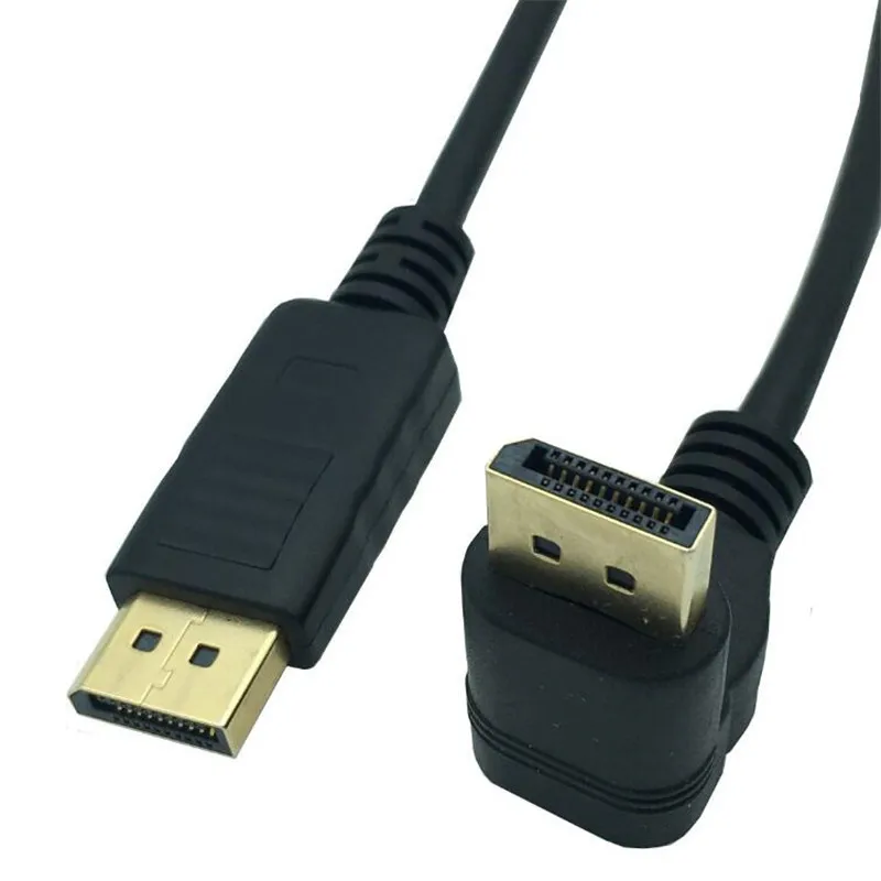 Cable DisplayPort angular para tarjetas gráficas y monitores