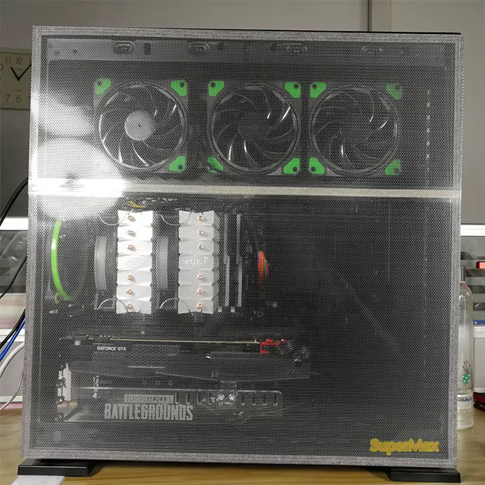 Ejemplo de instalación en gabinete