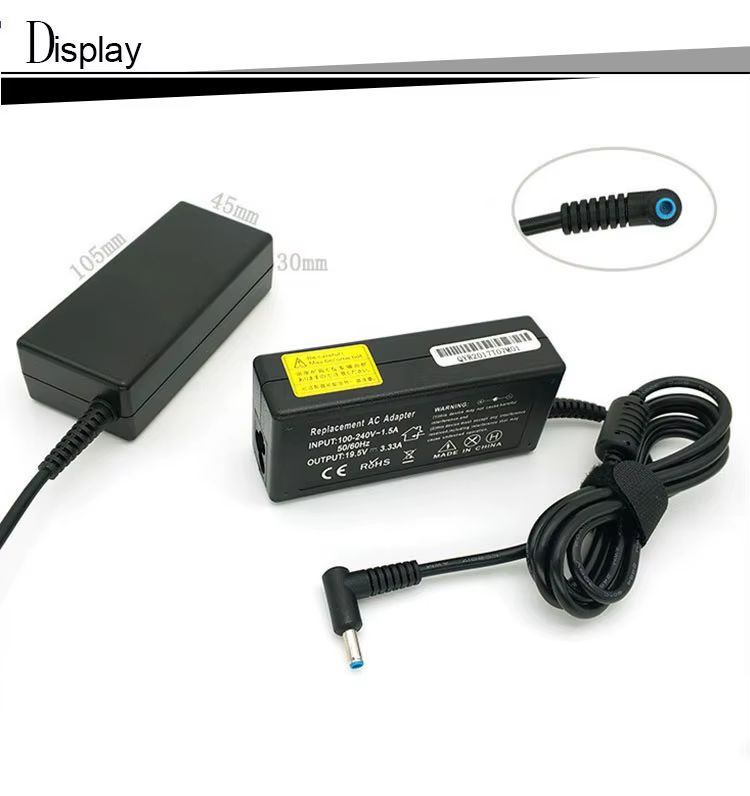 Vista del adaptador con cable