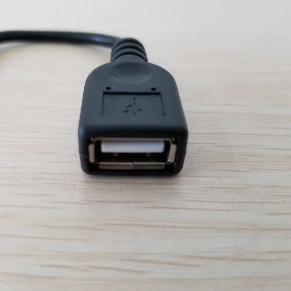 Cable en posición de uso