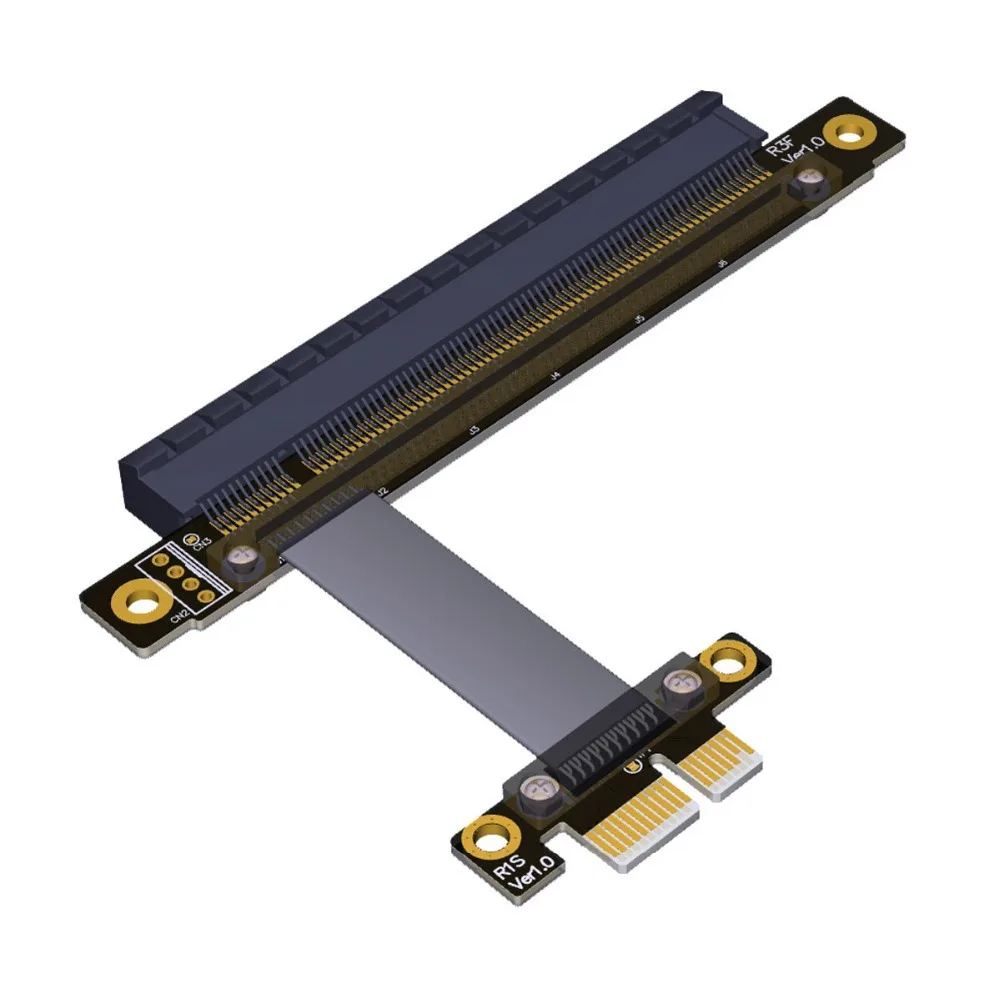 Riser PCIe 1x a 16x de 50 cm para equipos gaming
