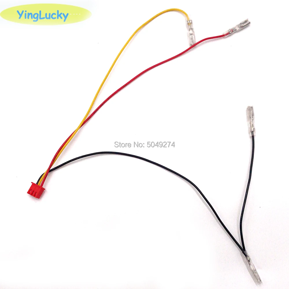 Cable de bombilla iluminada para arcade con conector de 3 pines