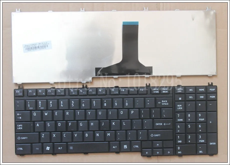 Teclado negro para Toshiba Satellite