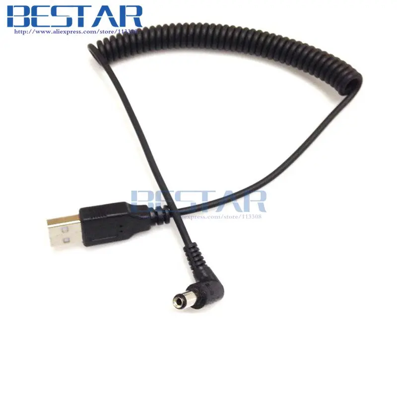 Cable resorte USB-C en uso