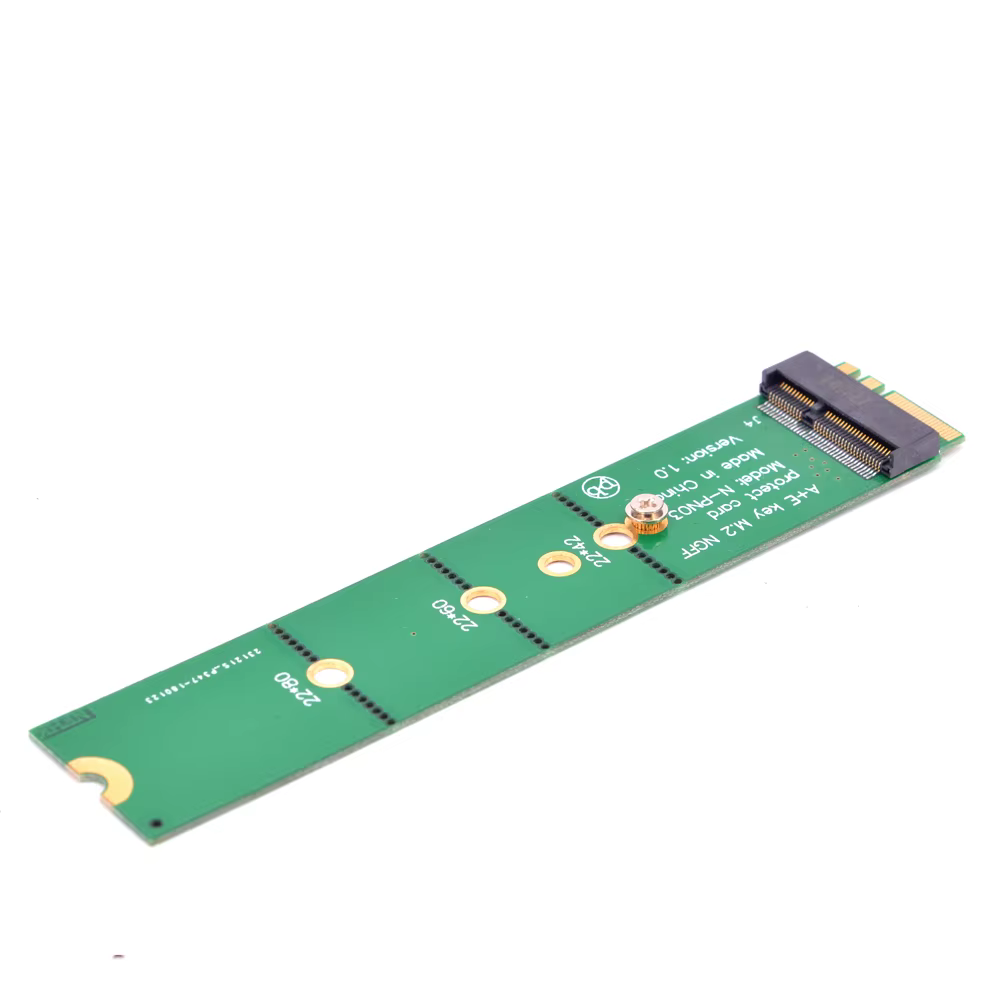 Detalle del conector macho a hembra
