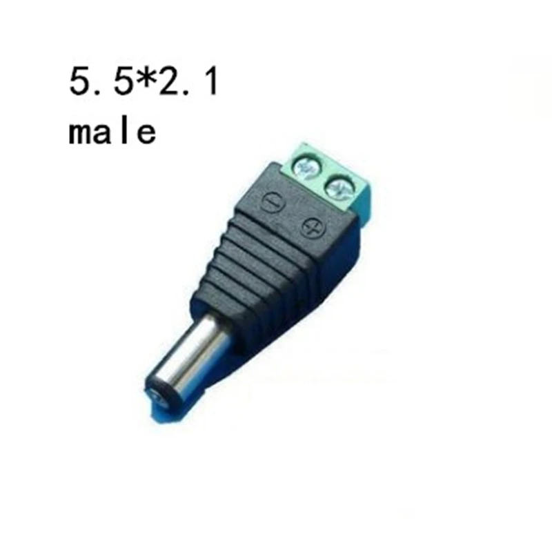 Detalle del conector DC