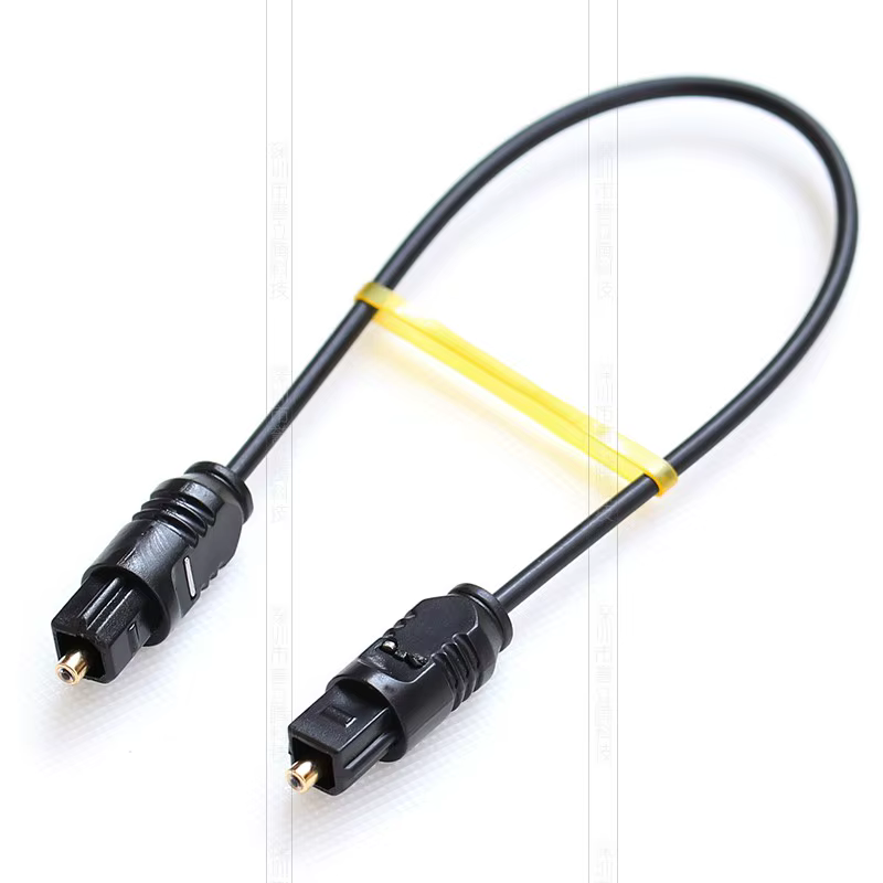 Cable óptico TOSLINK UXG vista frontal del conector