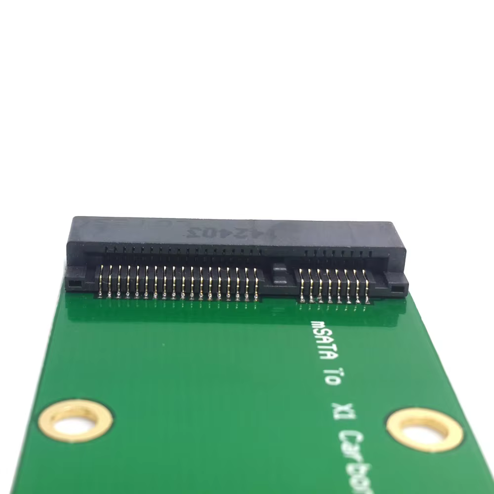 Detalle del conector hembra del adaptador