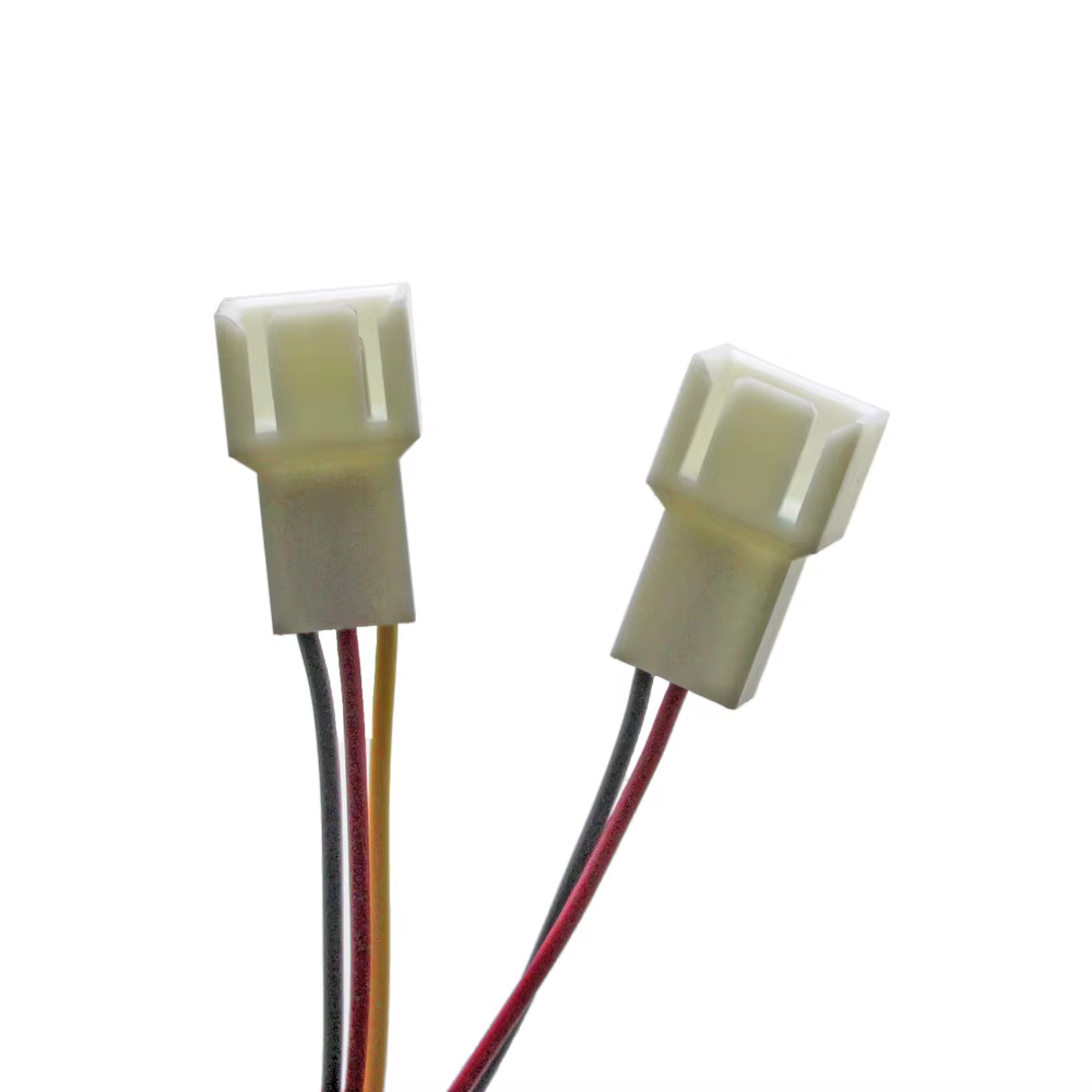 Vista lateral del cable divisor en uso