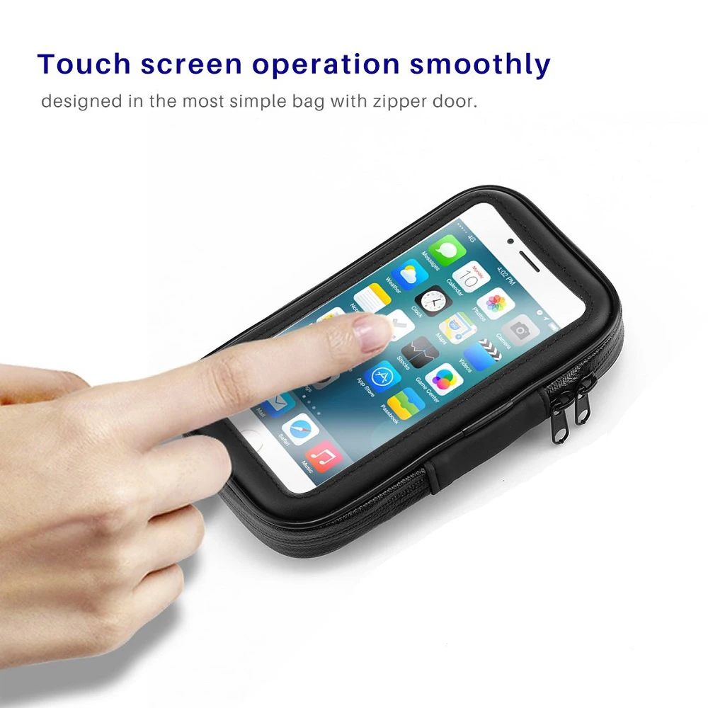 Funda impermeable moto para iPhone Pro Max y Android resistentes - imagen 2
