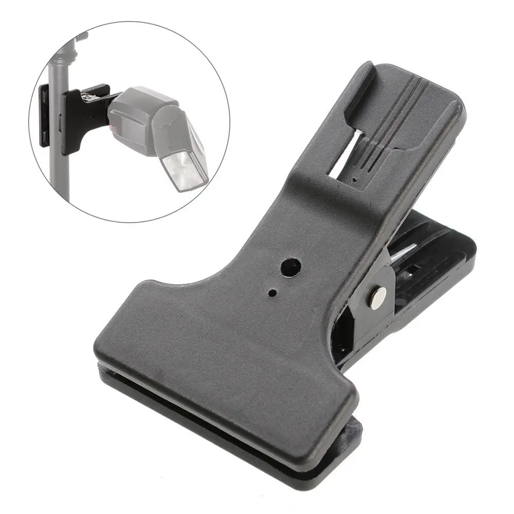 Soporte Reflector Flash Zapata Fría Universal – Para Estudio y SLR