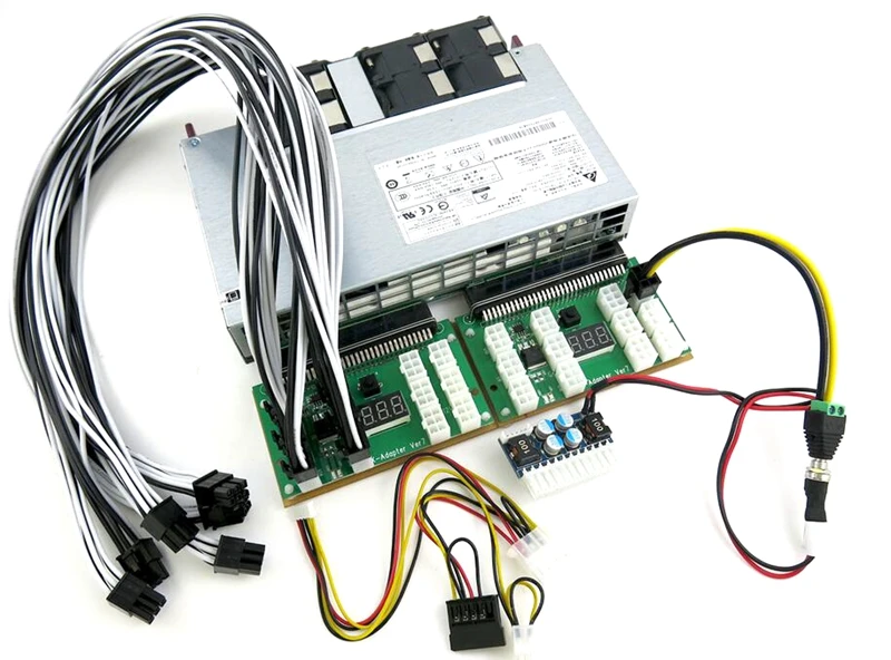Conector PCIe y cable CC