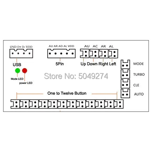 Kit completo de arcade DIY para Raspberry Pi
