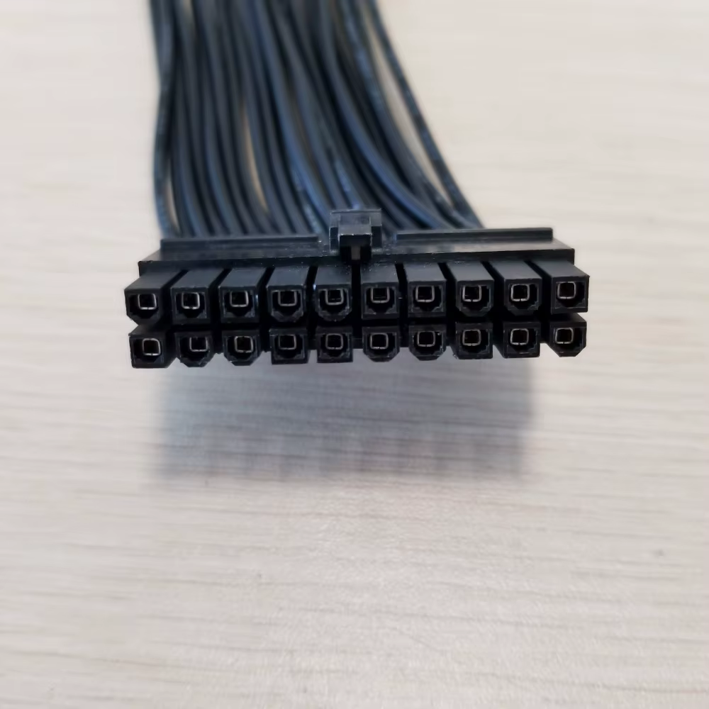 Vista del conector macho