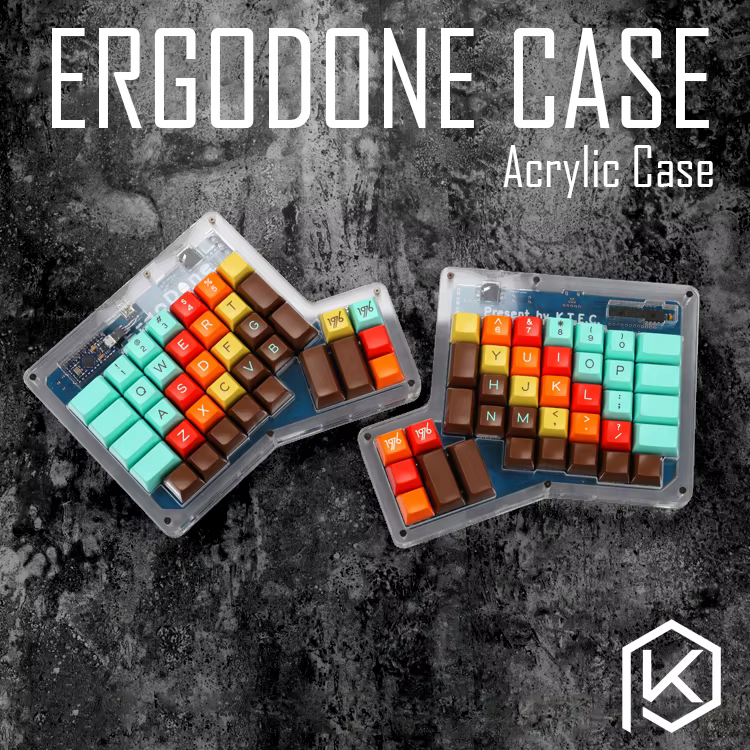 Estuche acrílico Ergodone (izquierda y derecha)