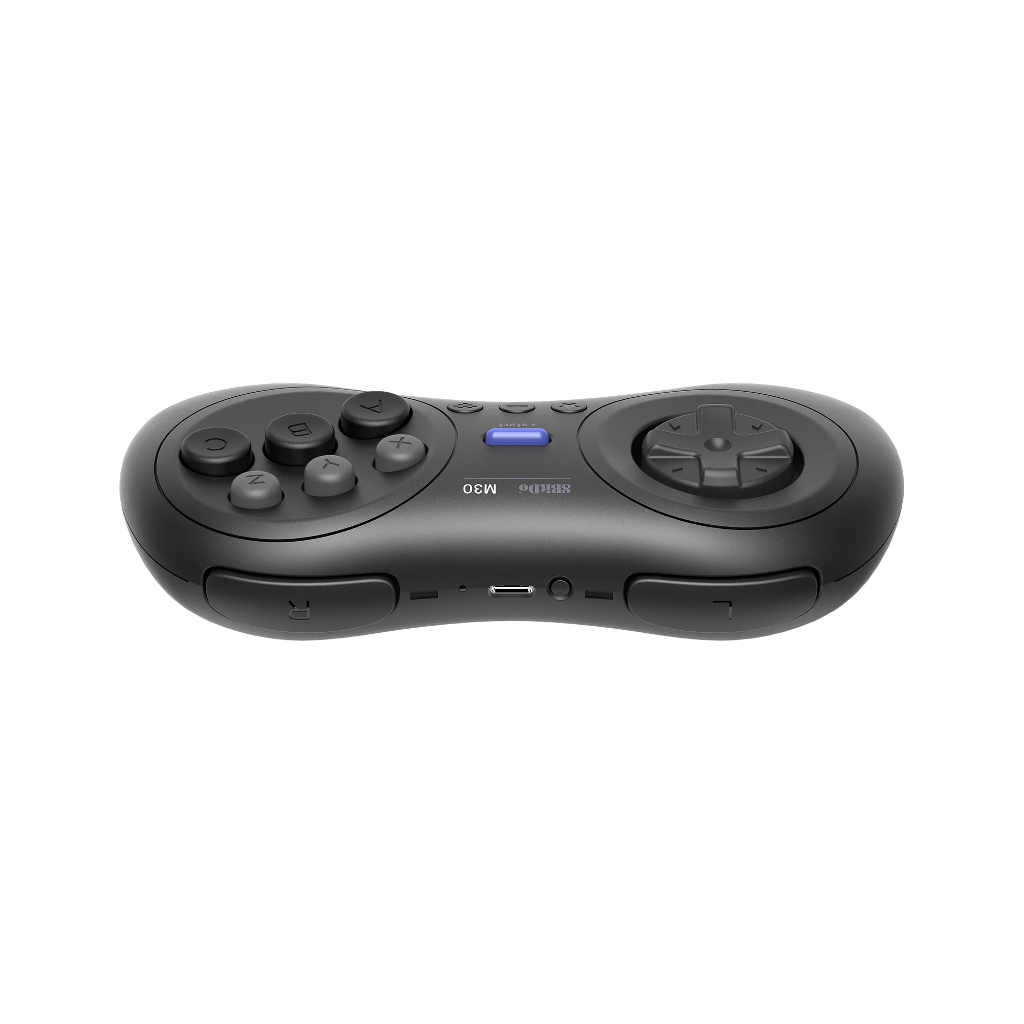 Detalle de botones del mando 8Bitdo M30