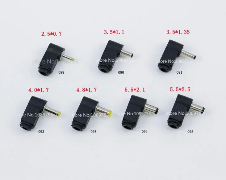 Conector CC ángulo 90° en L