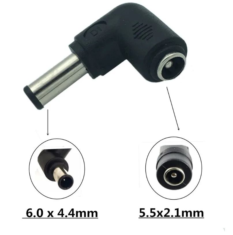 Adaptador DC hembra a macho