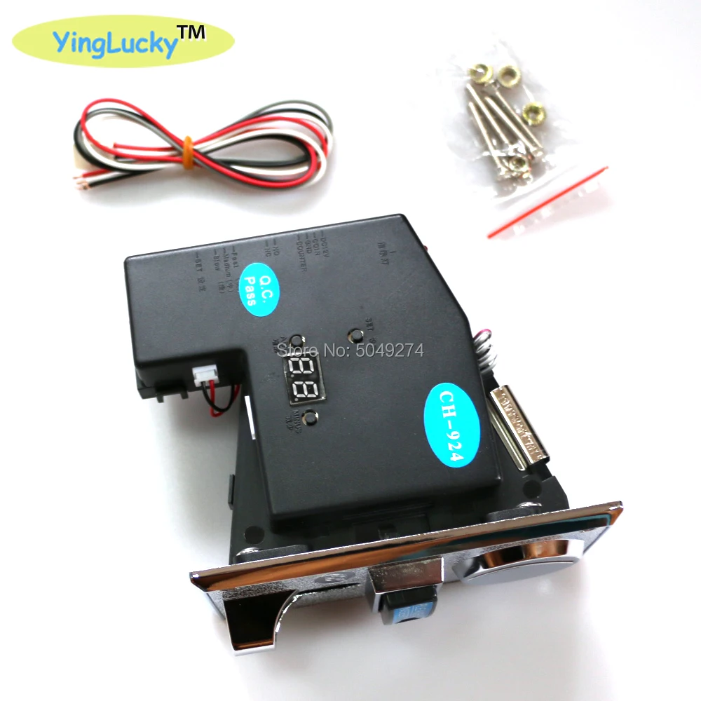 Panel de configuración con botones S1, S2, S4