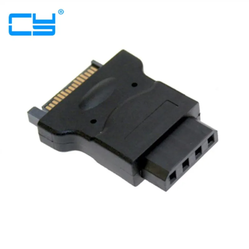 Adaptador de Alimentación SATA a Molex para Disco Duro IDE