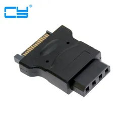 Adaptador de Alimentación SATA a Molex para Disco Duro IDE
