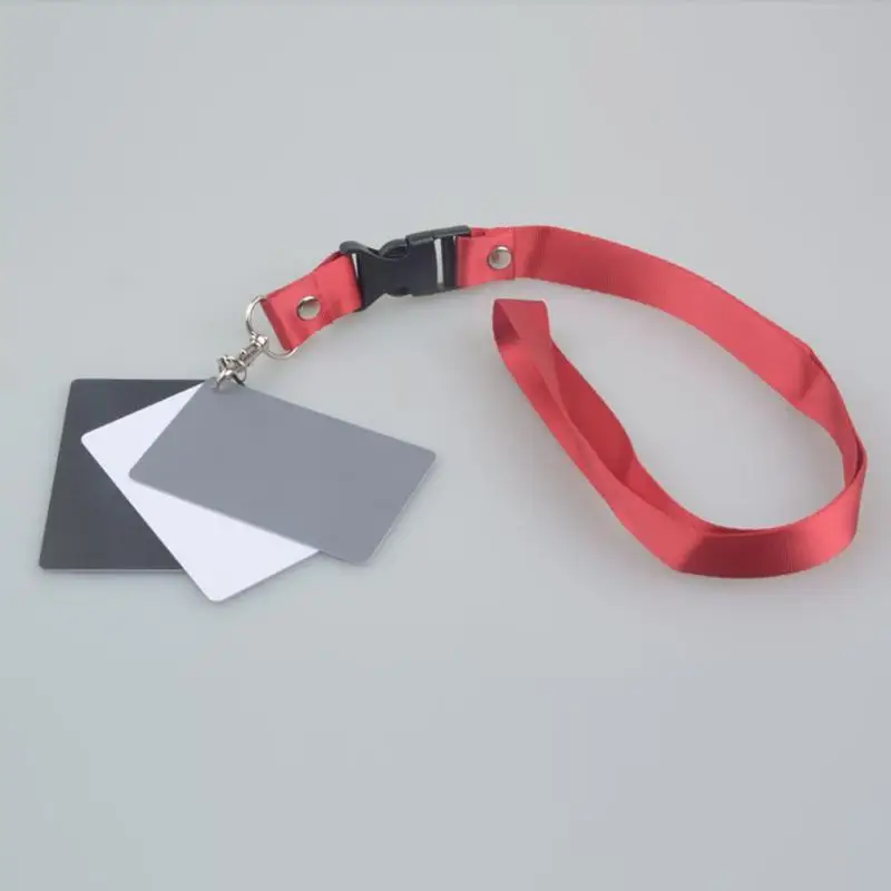 Tarjetas Grises 18% 3 en 1 bolsillo para cámara con correa - imagen 4