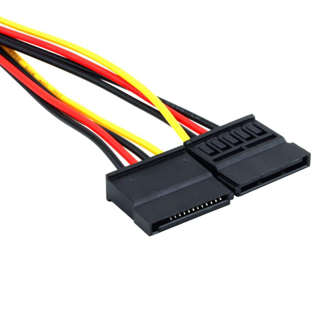 Cable divisor en configuración Y para dos discos duros