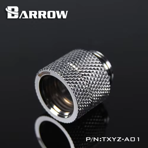 Extensor roscado Barrow en negro mate