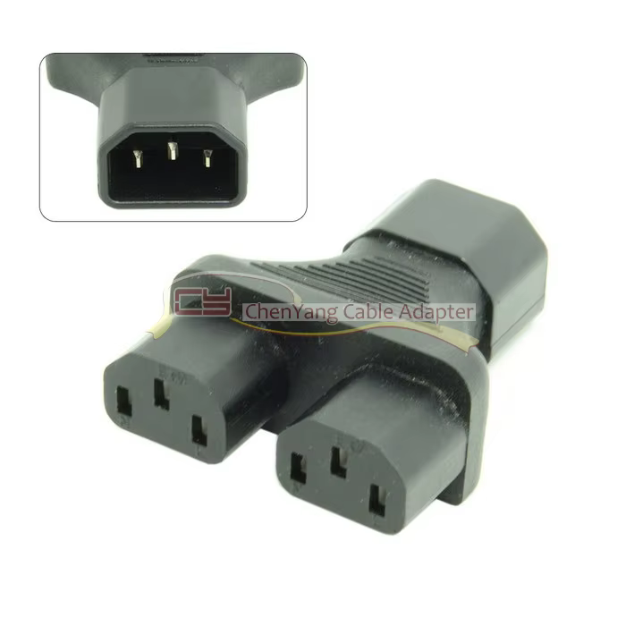 Adaptador divisor C14 a doble C13 UXG