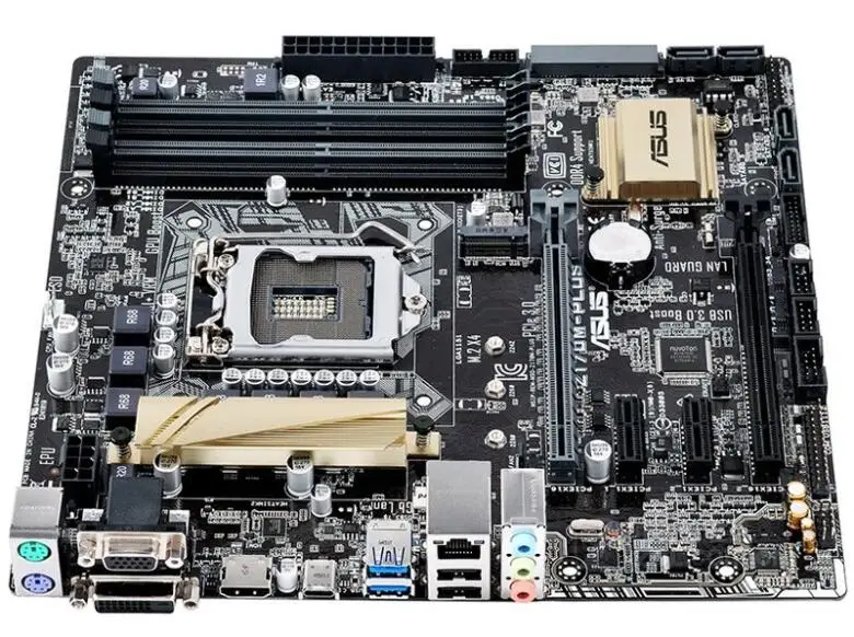 Vista general de la Asus Z170M-Plus