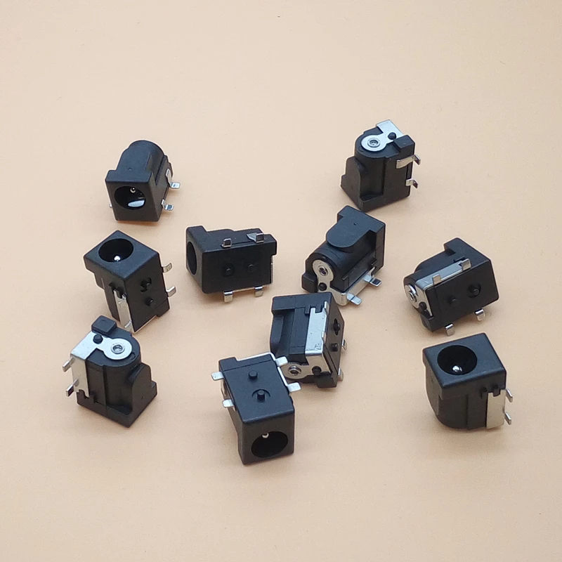 Conector SMD DC-005 vista frontal