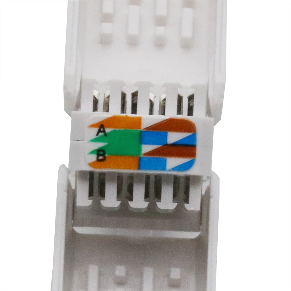 Xintylink Conector Ethernet RJ45 Cat6 Cat5 Cat5e UTP Keystone Modular - imagen 5