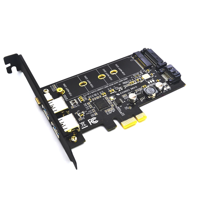 Esquema de conexiones SATA y PCI‑e