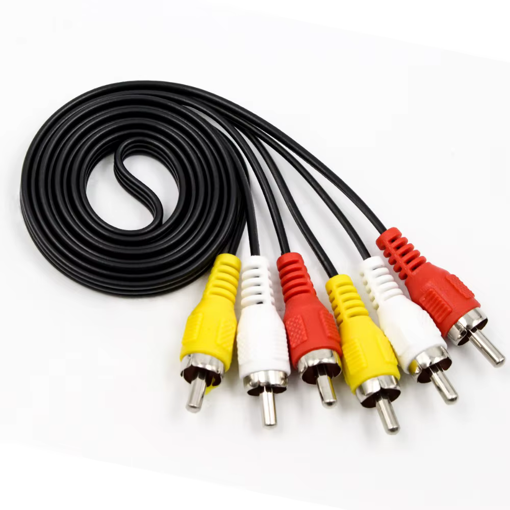 Cable wiistar 3RCA vista frontal