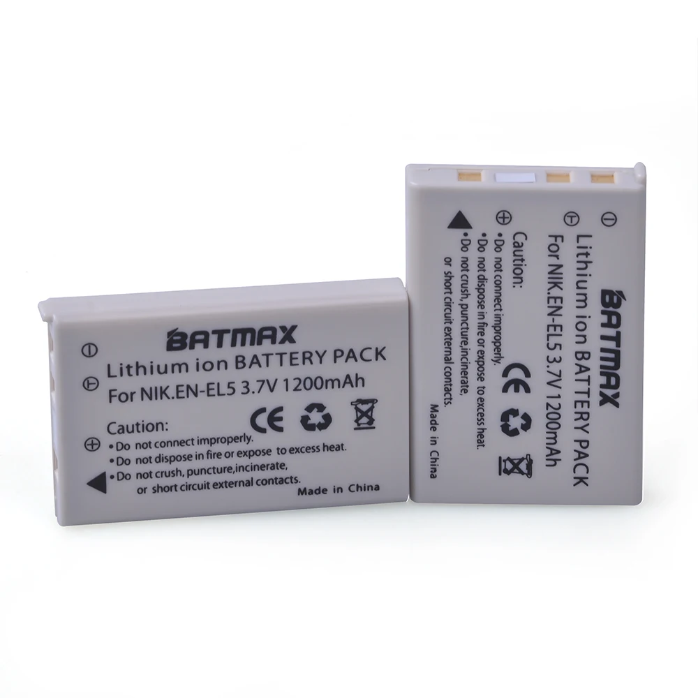 Batería Batmax EN-EL5 ENEL5 + cargador Dual LED para NIKON Coolpix P530 P520 P510 P100 P500 P5100 P5000 P6000 P3 P4 P90 P80 P100 - imagen 5