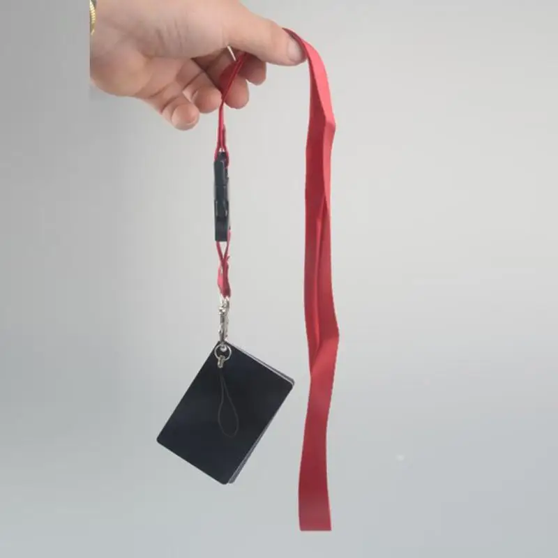 Tarjetas Grises 18% 3 en 1 bolsillo para cámara con correa - imagen 5