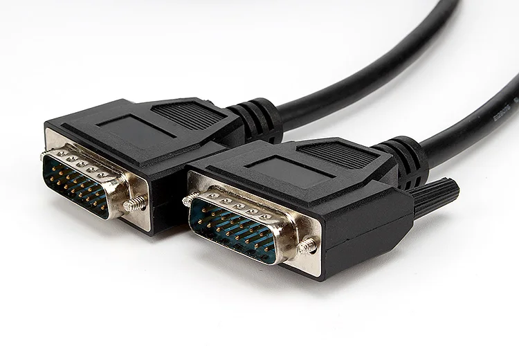 Cable DB15 macho a hembra con cobertura de blindaje