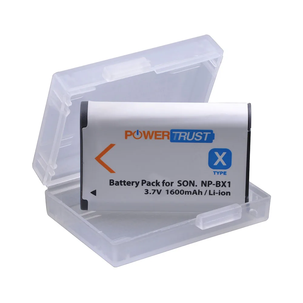 PowerTrust Batería NP-BX1 + Cargador USB LED para Sony Cámaras - imagen 4