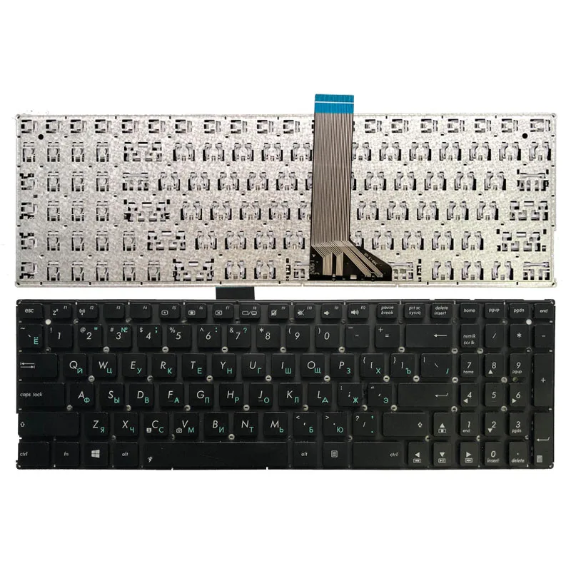 Teclado negro de portátil ASUS