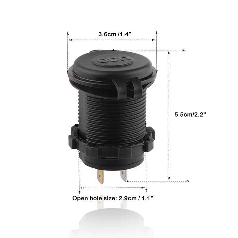 Instalación del conector en motocicleta